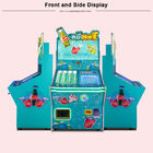 Blaue/Rosa-lustige Spielwaren-elektronische Flipperautomat-Maschine, spielende felsige Flipperautomat-Maschine