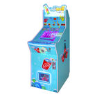 Hölzerne Miniflipperautomat-Spiel-Maschine Blaue/Rosa-Farbtabelle in Münzen