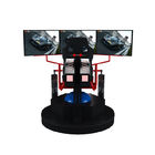3 elektrische 3 Schirme der Dof-Bewegungs-Simulator-Autorennen-Spiel-Maschinen-9d Vr