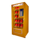 Voller Metallsoda-Automat, Blaue/Rosa-/Gelb-glückliche Kasten-Nahrungsmittelautomaten