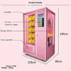 Automatischer Automat des alkoholfreien Getränkes, 24 Stunden rosa süße Handelsautomaten-