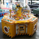 Interessante Geschenk-Automaten-/Gelb-Säulengang-Spielzeug-Grabscher-Maschine