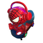 Die Münzenfahrten/die Kinder der Spider Man-Supermarkt-Kinder fahren auf Autos