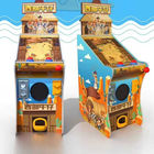 Westcowboy scherzt Flipperautomat-Spiel-Maschine mit hölzernem Kabinett-Material