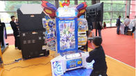 Roboter wandeln Innenunterhaltungs-Kinder Arcade Machine um