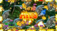 Fisch-Flipperautomat-Spiel-Maschinen-Ozean-König 4 plus Godzilla gegen Kong