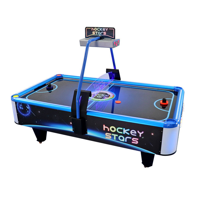 Portierbare Stern-Luft-Hockey-Säulengang-Maschine, quadratische Hockeyspiel-Maschine