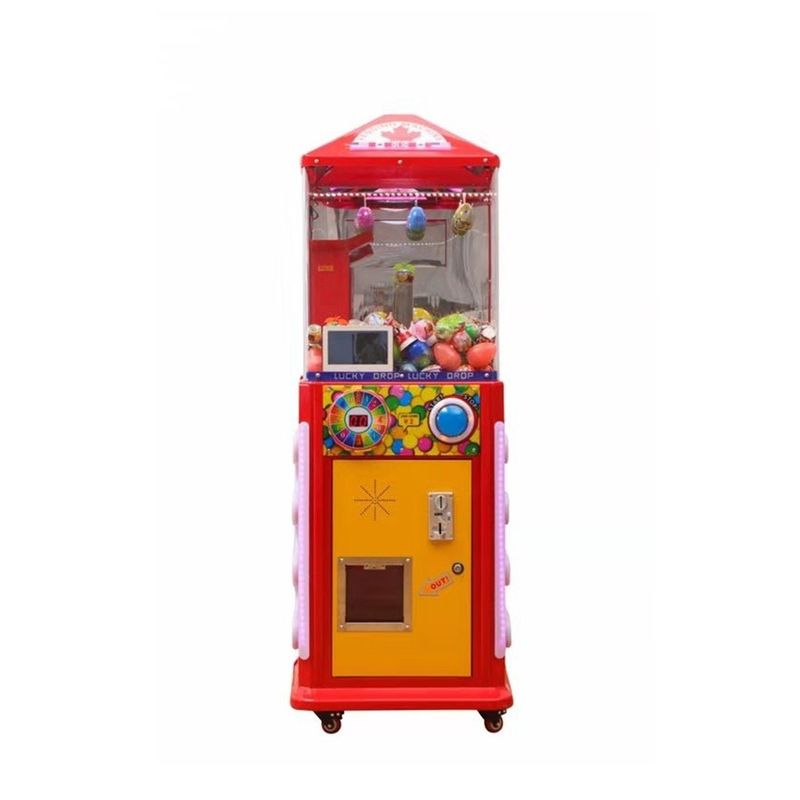 Kleiner-Lutscher-Zuckersüßigkeits-Prize Imbiss-Verkauf-Spiel/Münzen-Schieber-Säulengang-Maschine