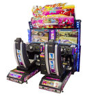 Überholen Sie der 2 Spieler-Fahrsimulator-Säulengang-Maschine, Handelsmaschinen des Videospiel-250W